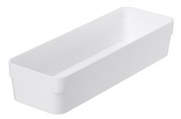 Fiókrendező, 30x6x10 cm, SMARTSTORE "Compact", fehér