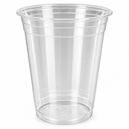 Műanyag shaker és koktélos pohár, 3 dl, 50 db, víztiszta