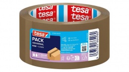 Csomagolószalag, 50 mm x 66 m, TESA "Pack Universal", barna
