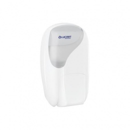 Hab- és folyékony szappan adagoló, LUCART "Identity 400", fehér